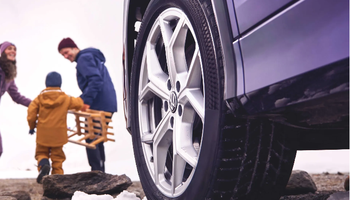 Оригінальні зимові комплекти коліс Volkswagen у зборі 